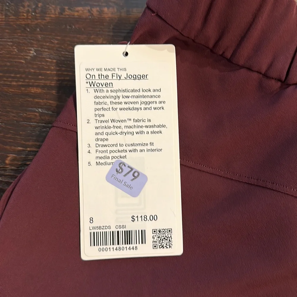 Lululemon On the Fly Jogger Woven - Picture 2 of 4